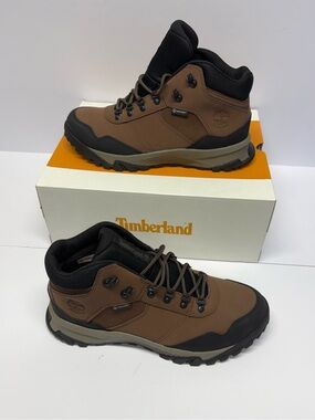 Timberland Brown and Black Trail-Ready Hiking Boots